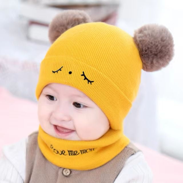 KIDS WOOL CAP-02