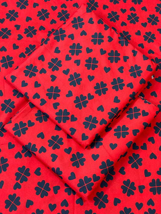 FLORAL PRINTED 2PC D-19