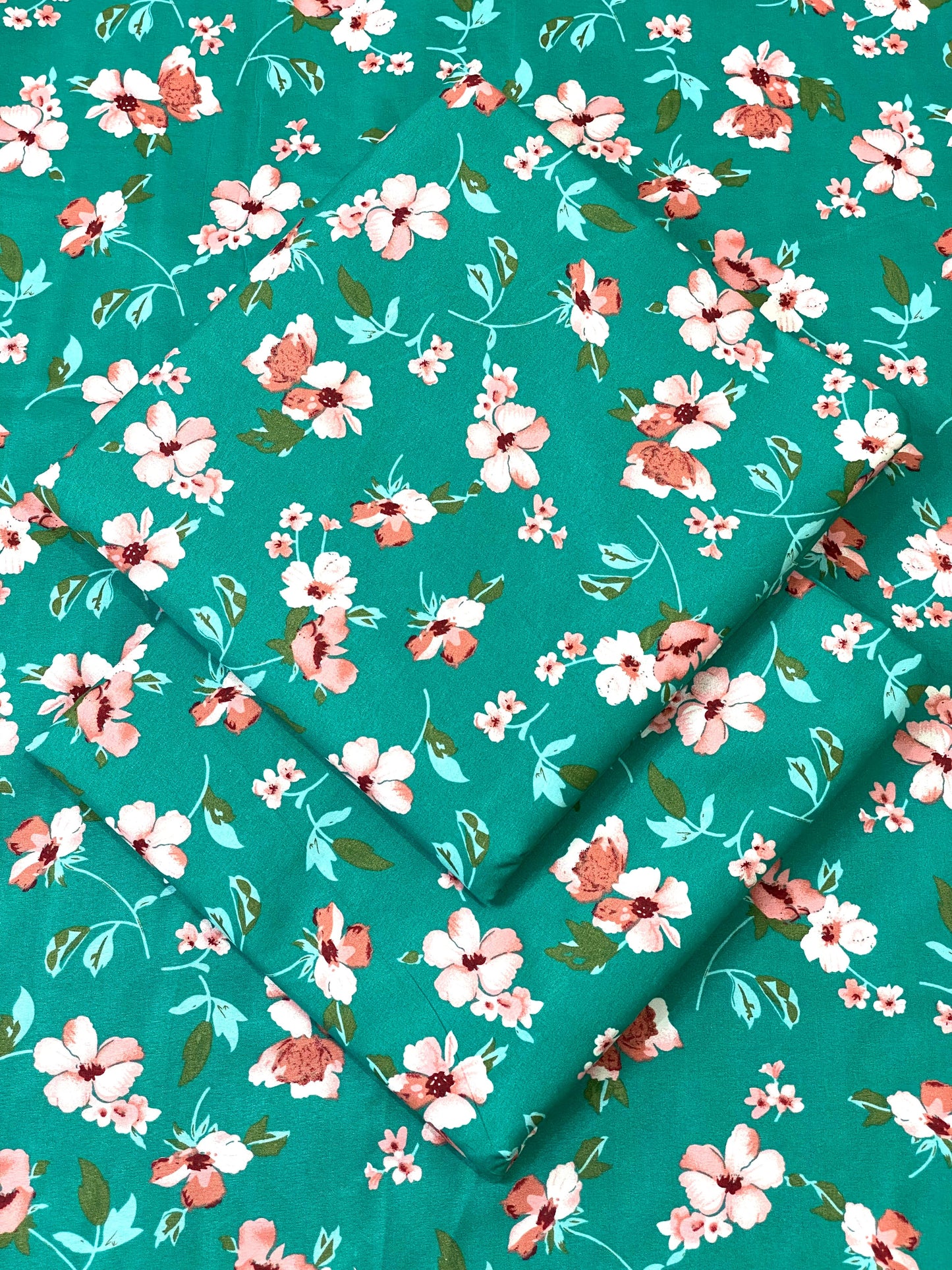 FLORAL PRINTED 2PC D-78