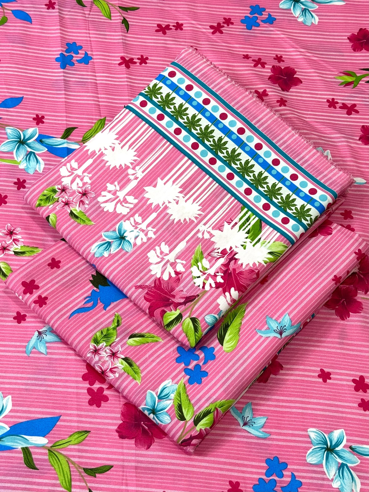 FLORAL PRINTED 2PC D-80