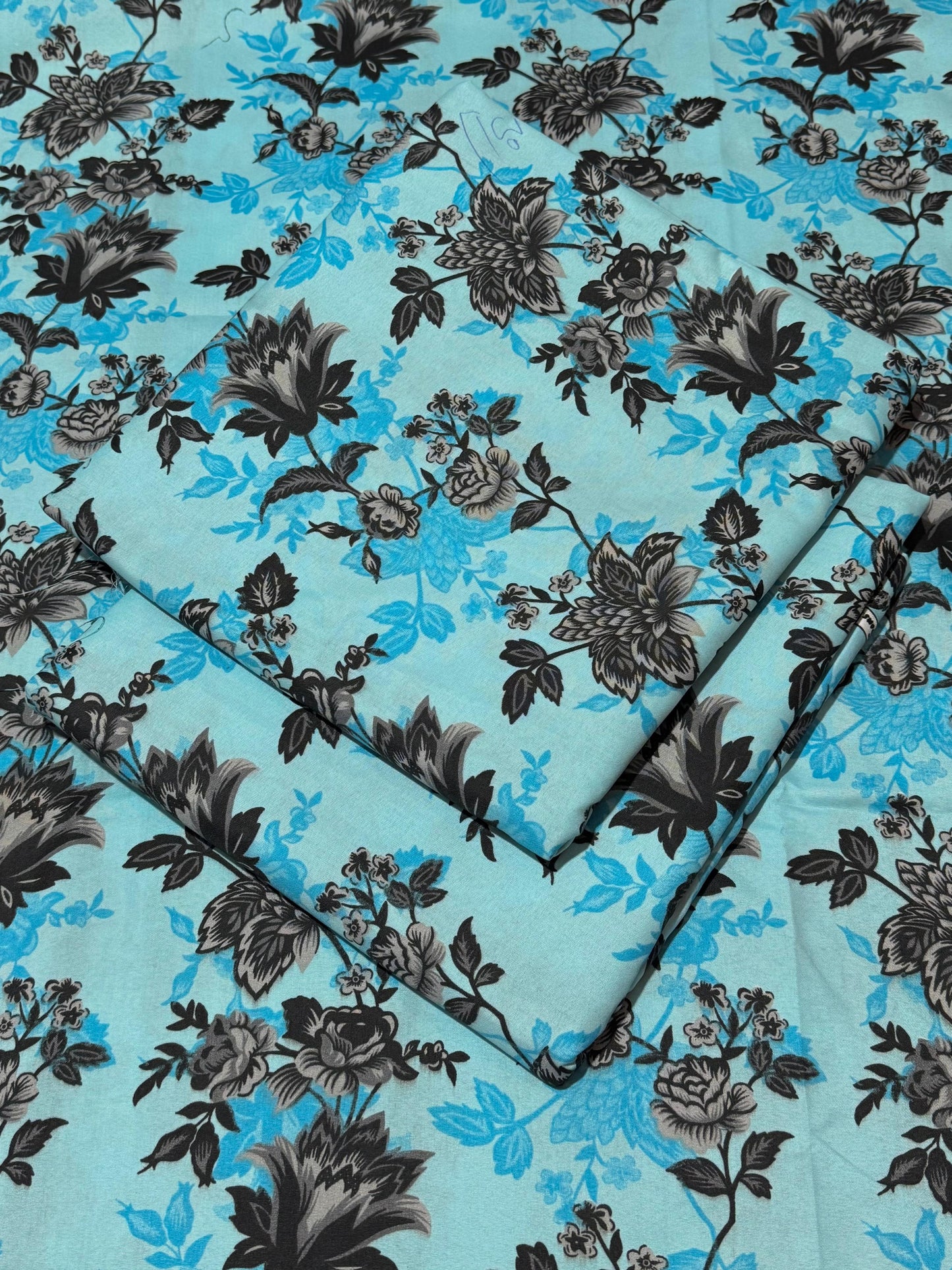 FLORAL PRINTED 2PC D-64