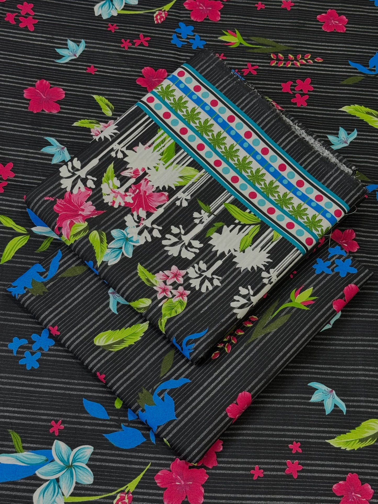 FLORAL PRINTED 2PC D-81