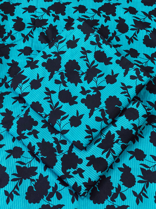 FLORAL PRINTED 2PC D-72