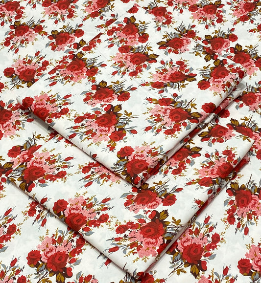 FLORAL PRINTED 2PC D-54