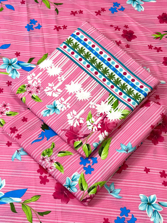 FLORAL PRINTED 2PC D-80