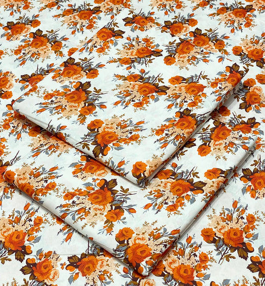 FLORAL PRINTED 2PC D-52