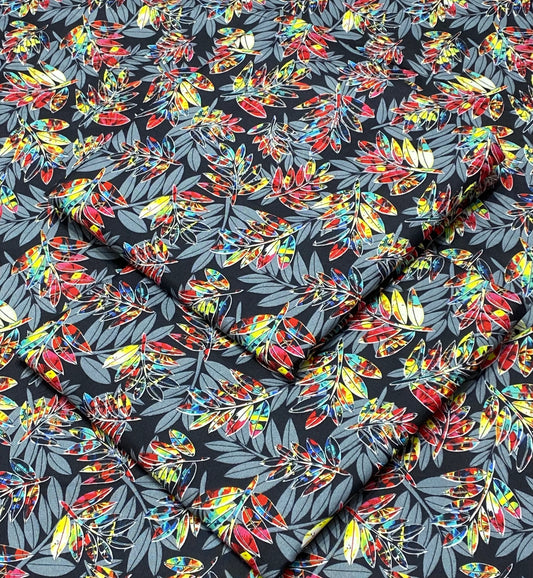 FLORAL PRINTED 2PC D-76