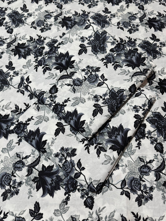 FLORAL PRINTED 2PC D-61