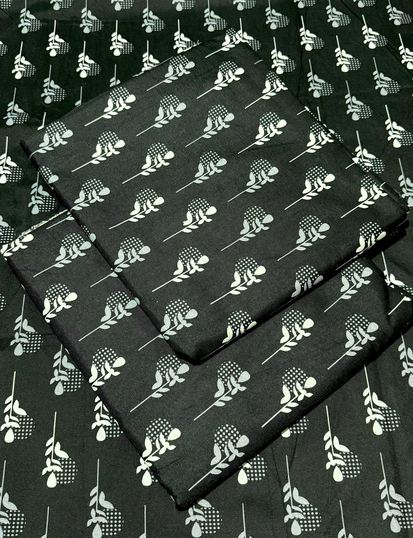 FLORAL PRINTED 2PC D-40