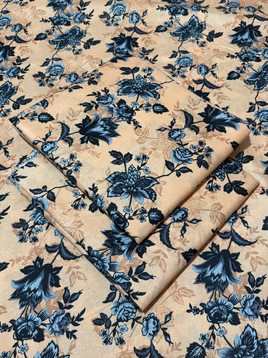 FLORAL PRINTED 2PC D-17