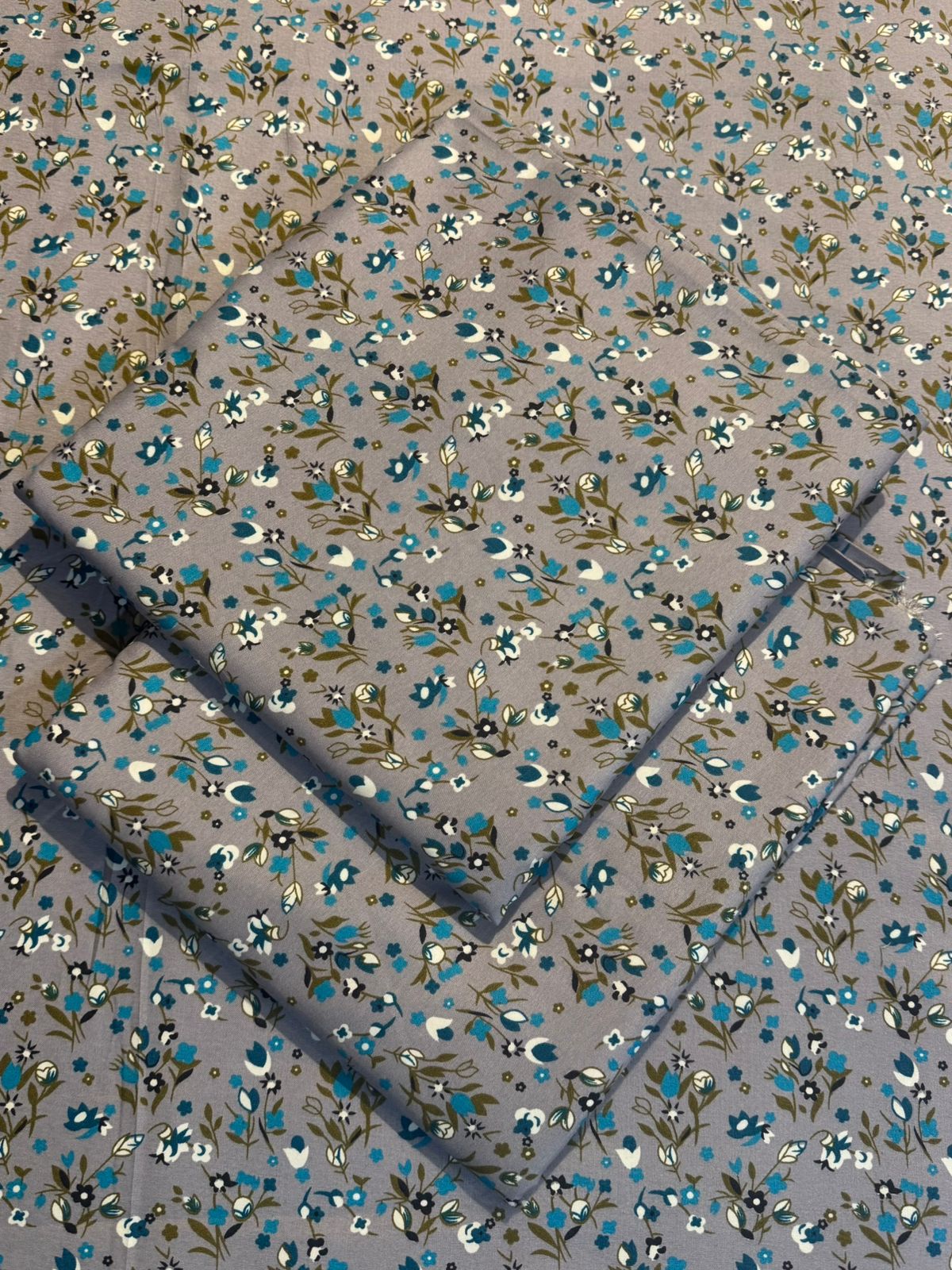 FLORAL PRINTED 2PC D-43