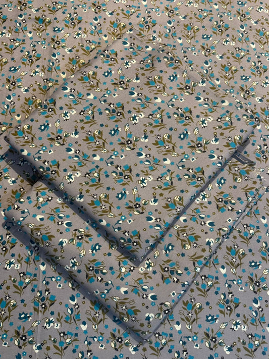 FLORAL PRINTED 2PC D-43