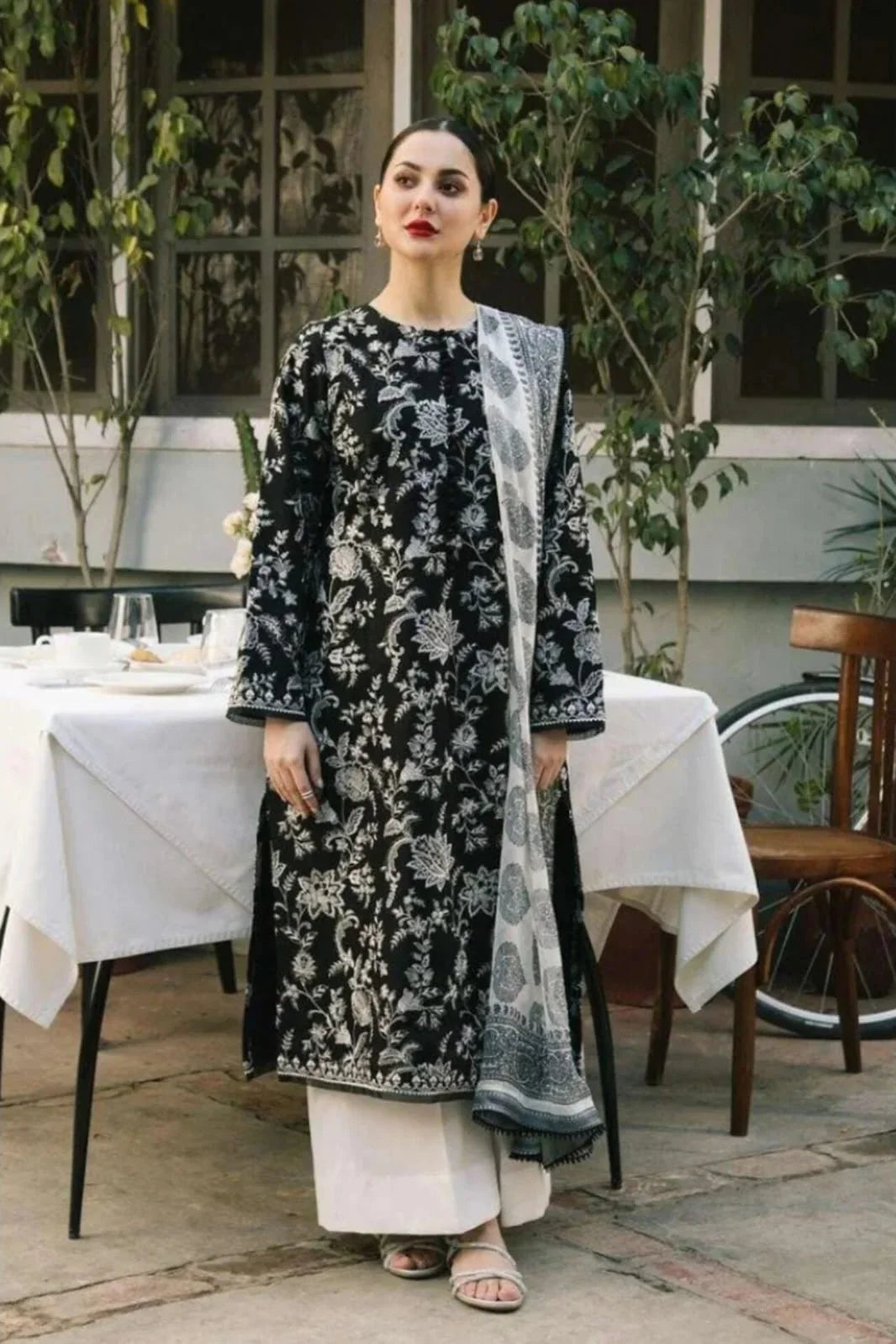 ZARA SHAHJAHAN DHANAK 3PC | EMBROIDERY | D#2521