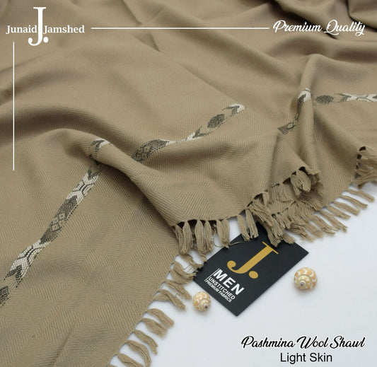 J. GENTS WOOL SHAWL "Light Skin"