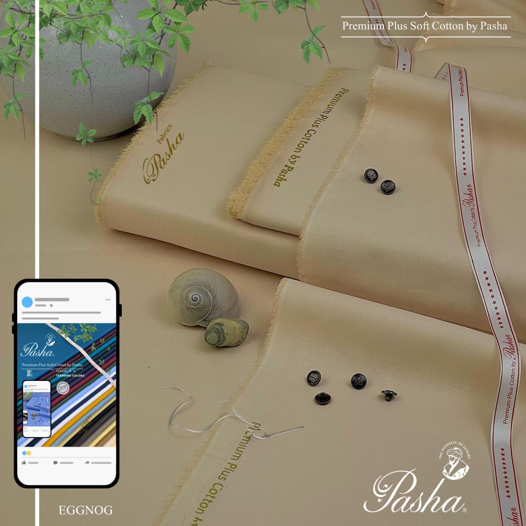 "PASHA" Soft Cotton - PREMIUM PLUS